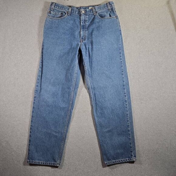 VINTAGE Levis 378 Relax Straight 36x30 (Fits 34x31) Y2K Loose - Picture 2 of 11